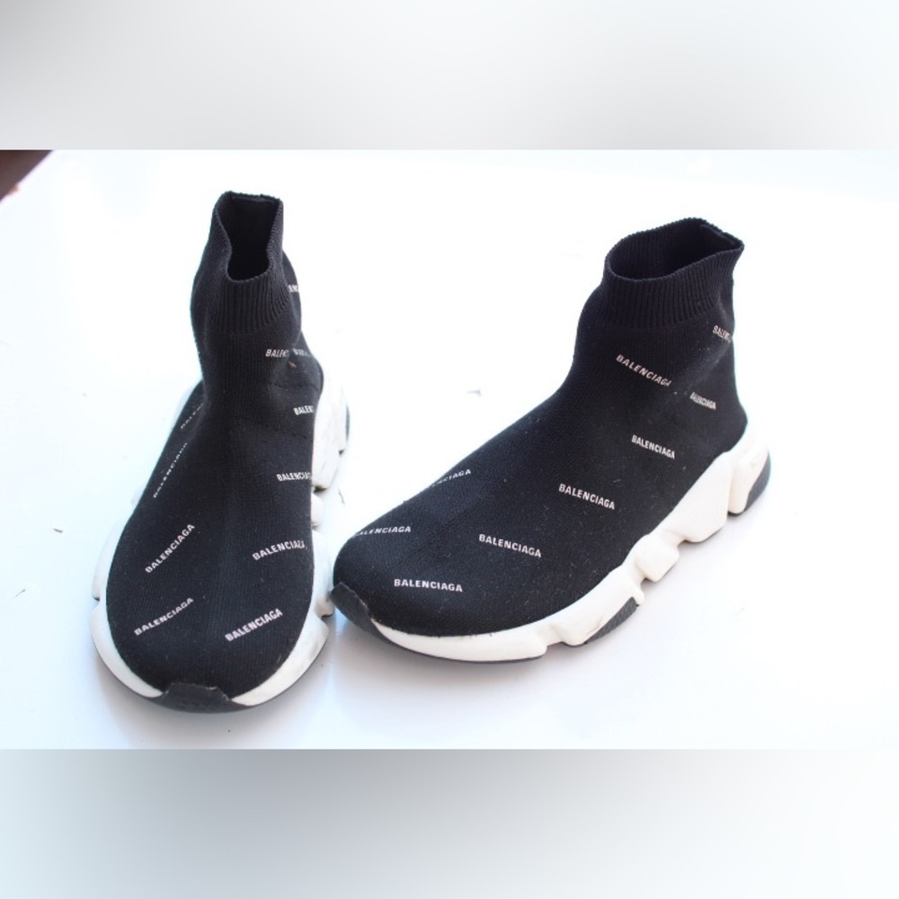 Baleciaga kids unisex speed all over sneakers - Picture 12 of 13